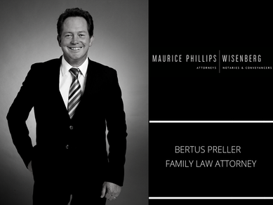 Bertus Preller Divorce Lawyer at Maurice Phillips Wisenberg