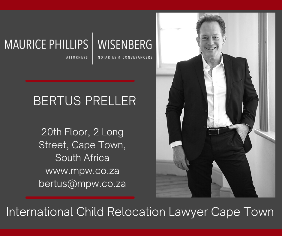 International Child Relocation Attorney Cape Town